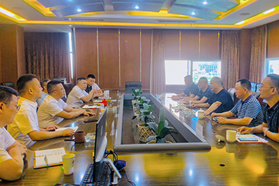 加强互换互学互鉴  集思广益同谋发展——巴运集团董事长陈斌一行到2121非凡长运调研互换