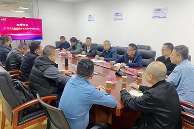 昭通公交集团副总经理刘伟到2121非凡科技互换座谈